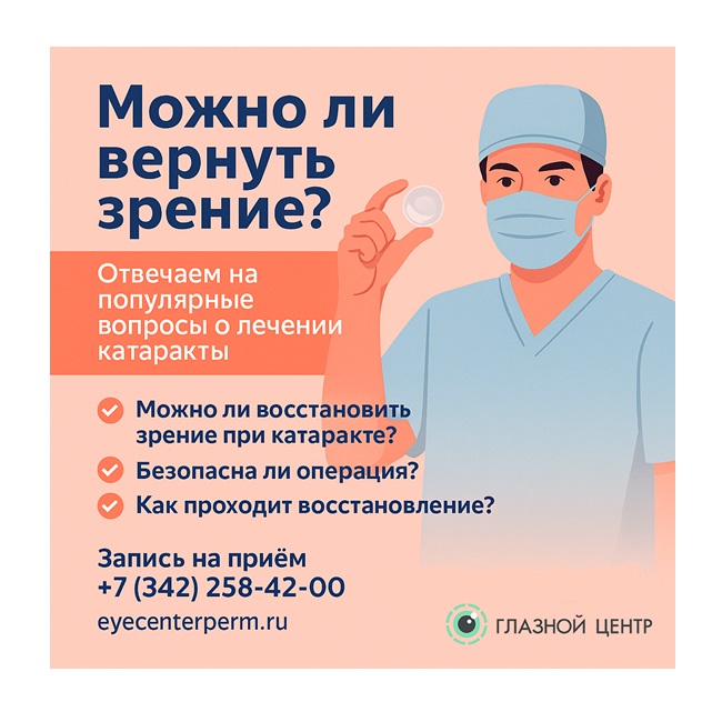 Можно ли вернуть зрение?