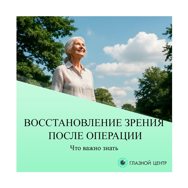 Восстановление зрения после операции: что важно знать
